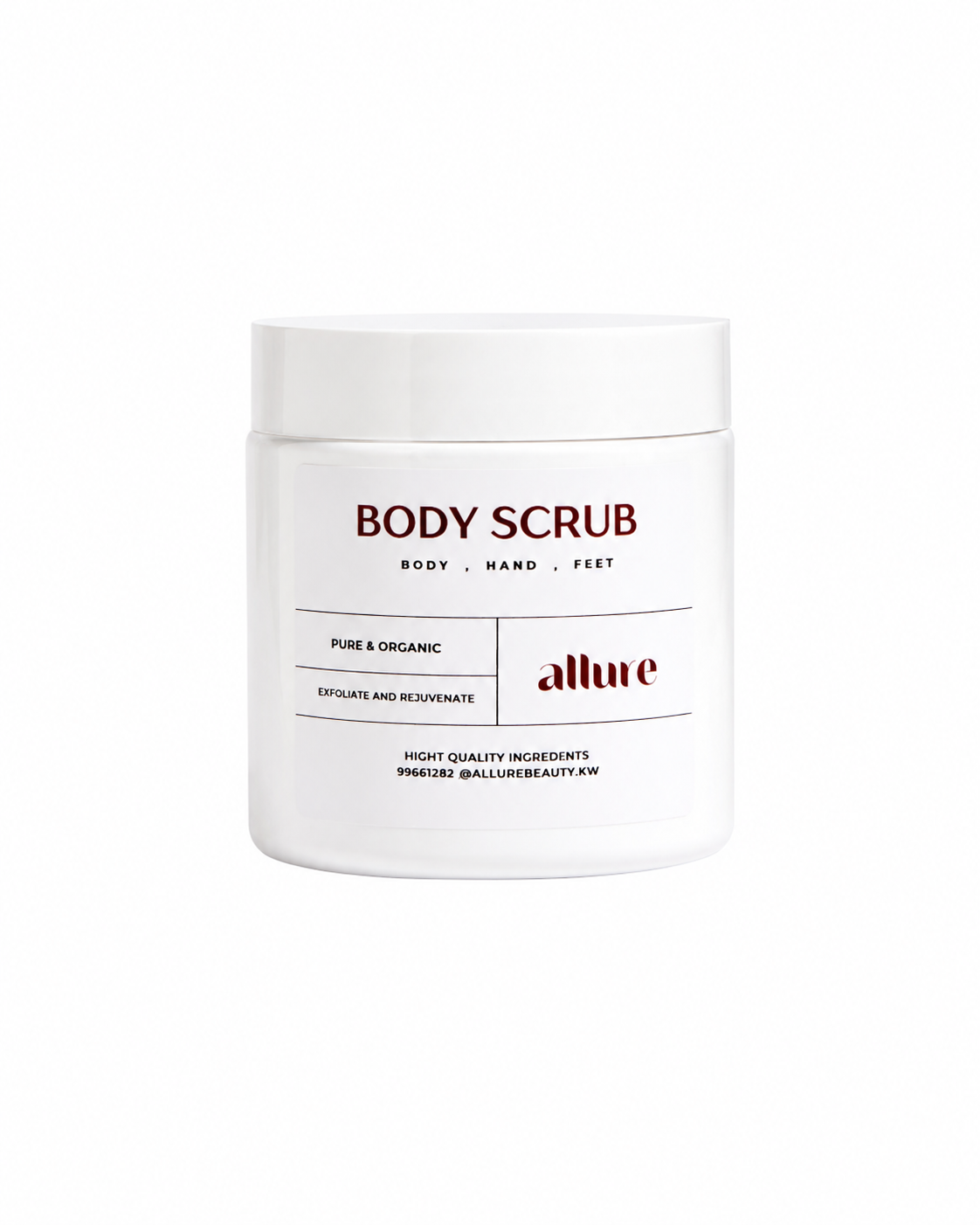 Body Scrub - 550 ml